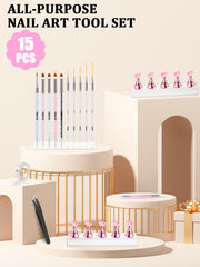 YOOVR dotting tools enabling precise detailing for elegant nail art