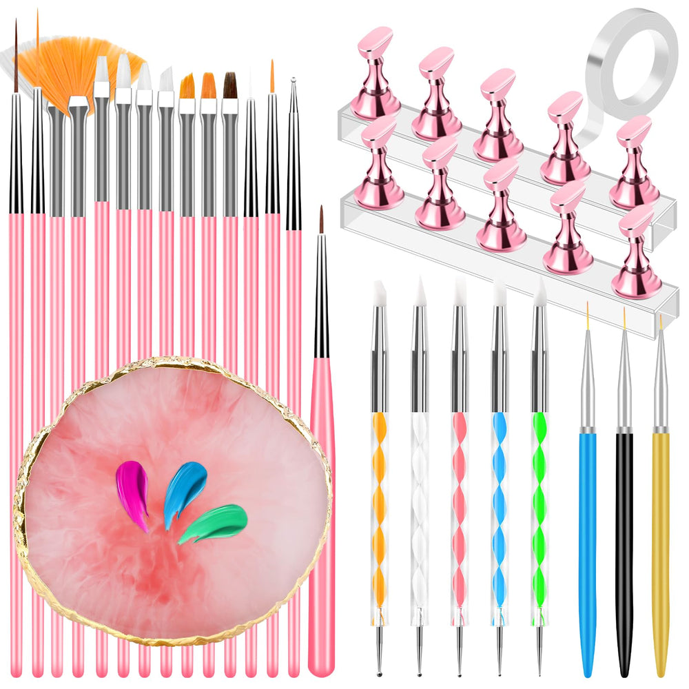 YOOVR nail stand magnetic holder for precise nail art sessions.
