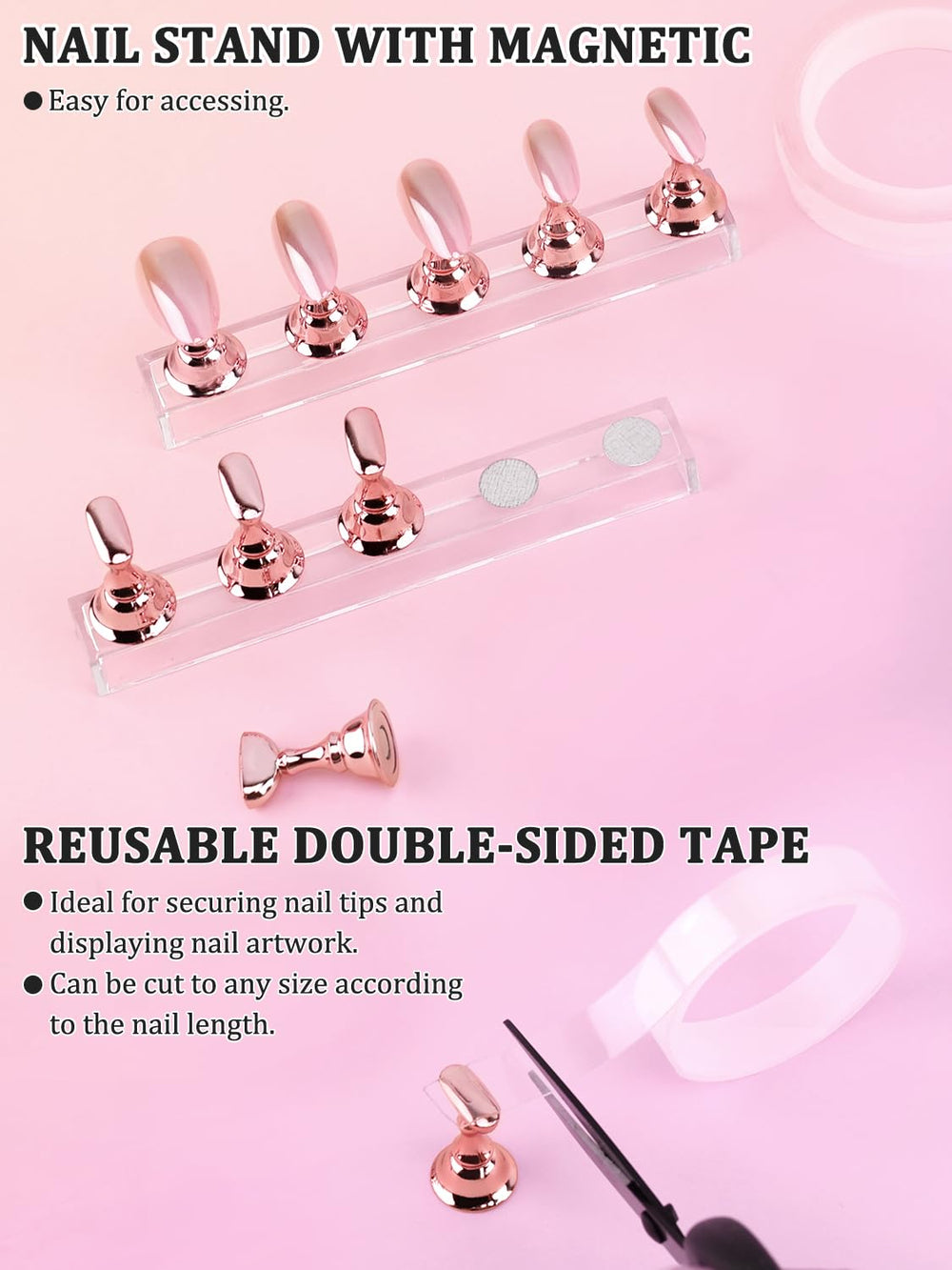 YOOVR resin nail art palette for custom color mixing.