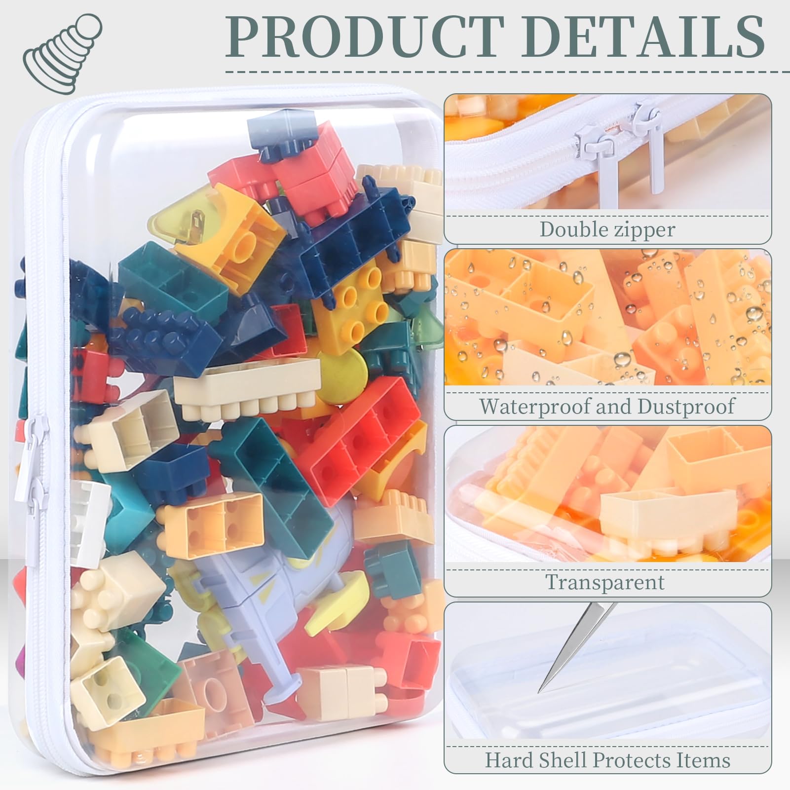 YOPCDJ diaper bag organizing pouch practical travel-friendly tidy storage.