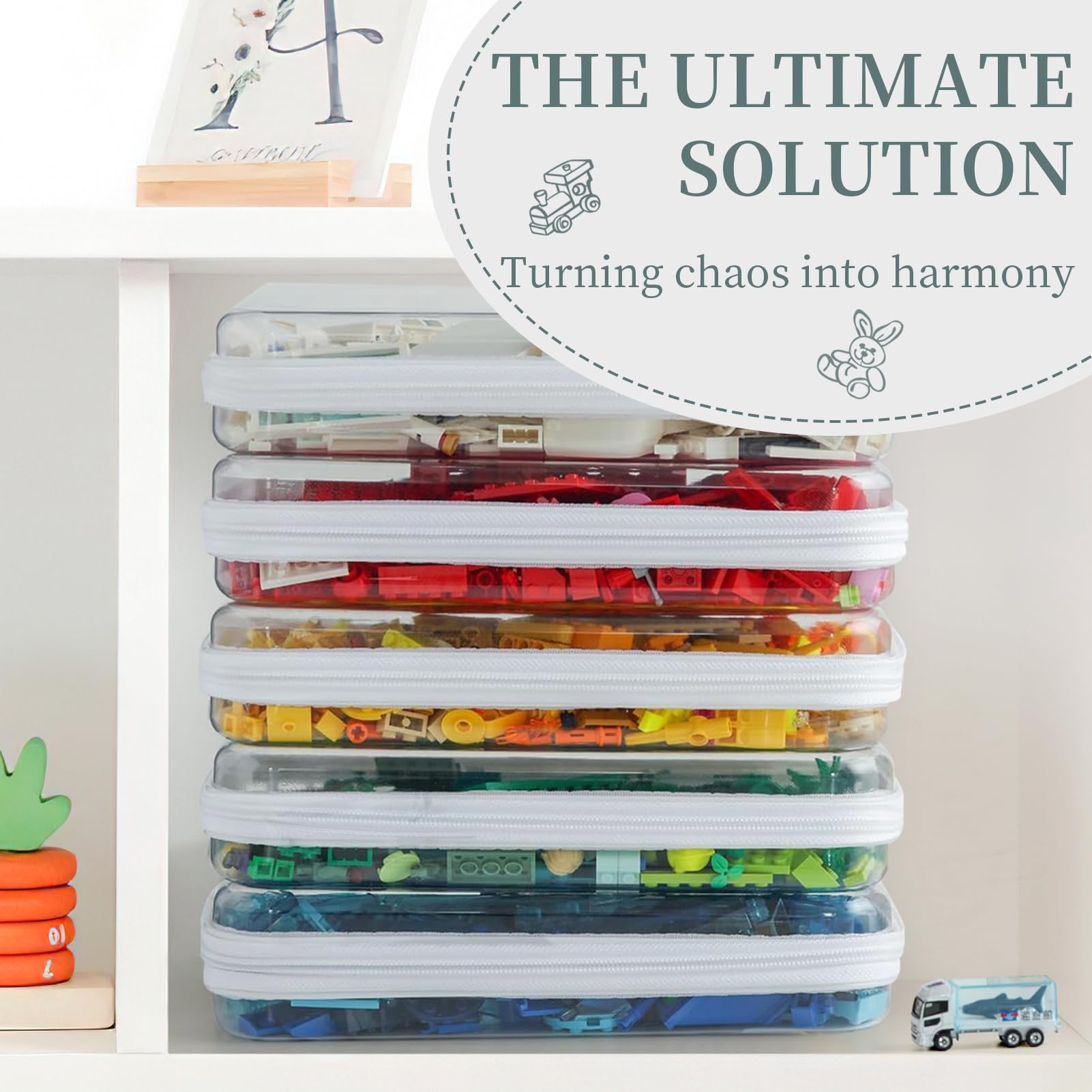 YOPCDJ multi-purpose storage pouch pack for home and office efficiency.