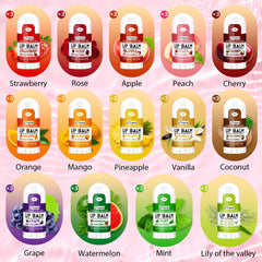 Yopela 14-flavor assortment for varied lip care anywhere