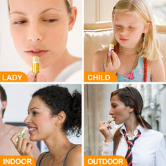 Yopela rose flavor lip balm soothes with moisture