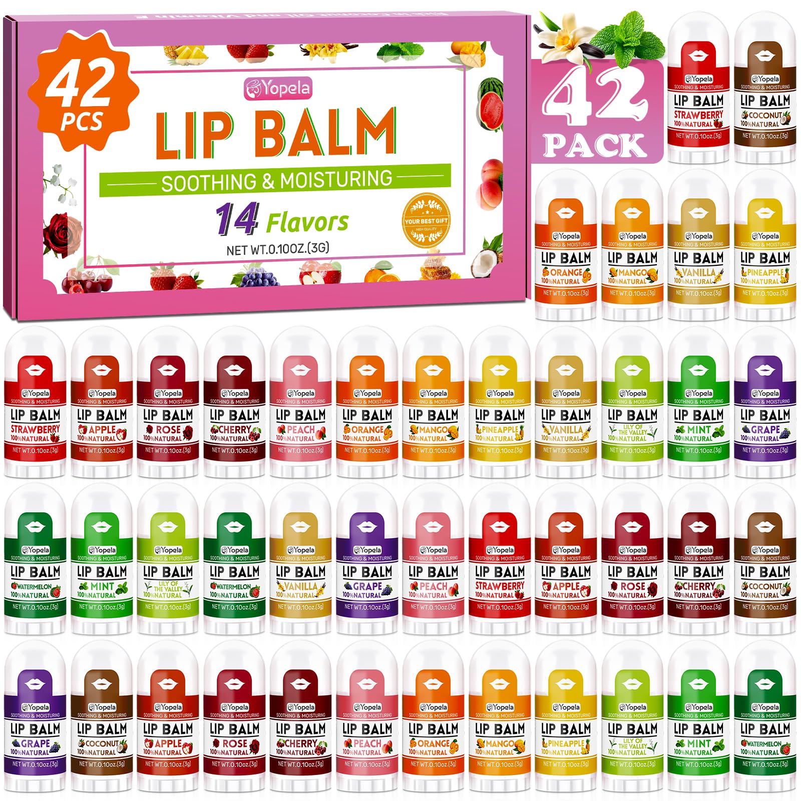 Yopela mini lip balm collection offers portable moisture on the go