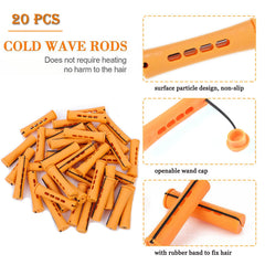 YOROSTAR cold wave rods set in plastic for versatile curling