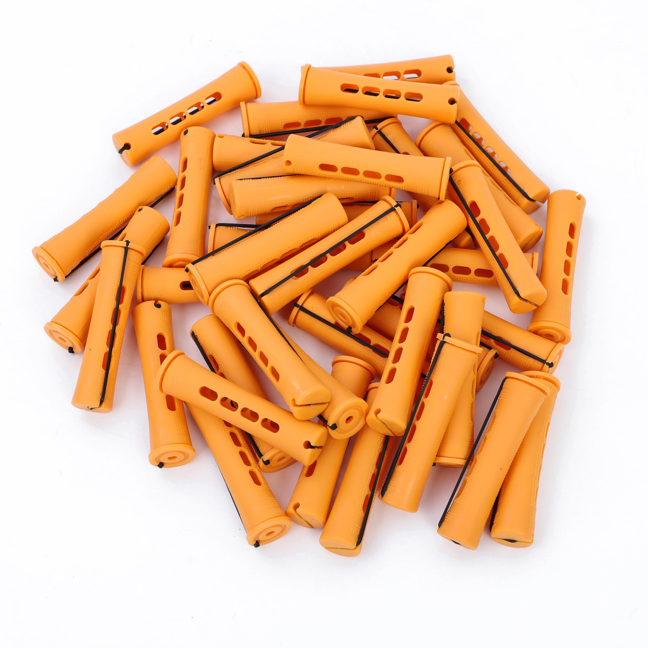 YOROSTAR compact orange perm rods ideal for travel and home use