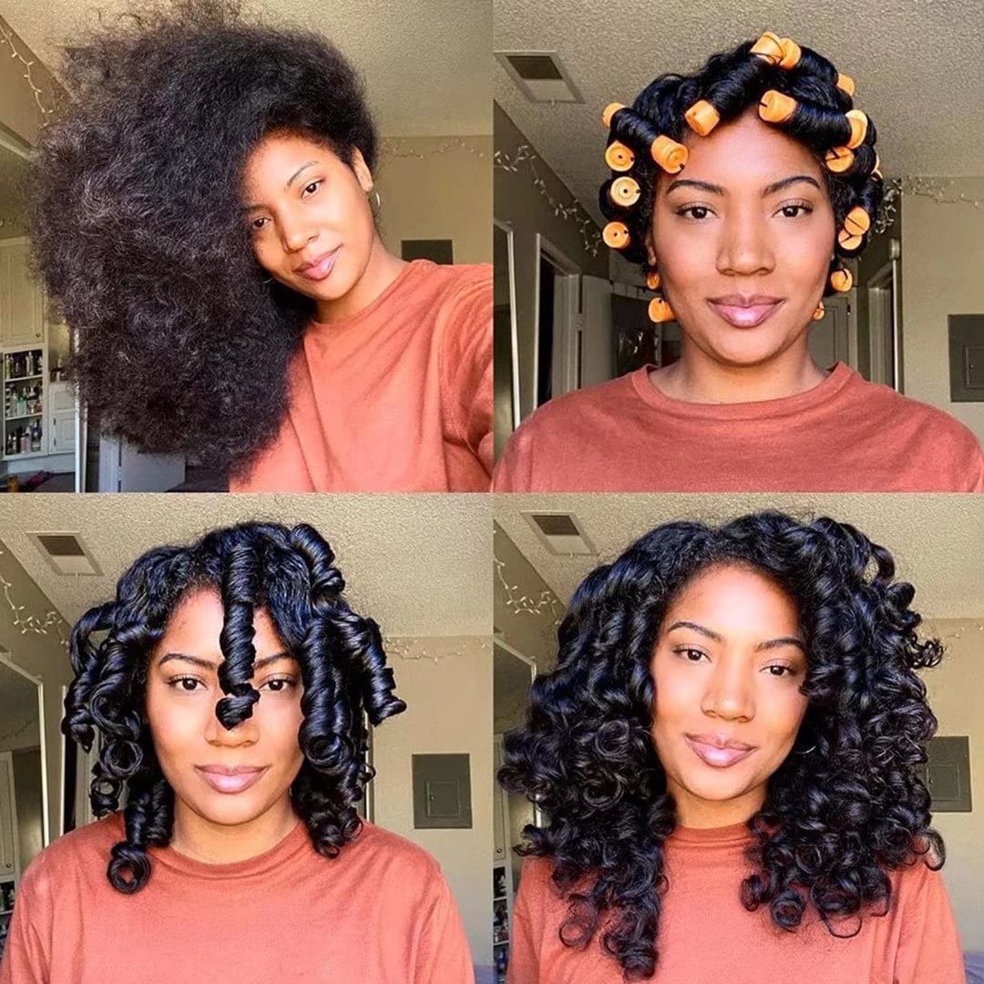 YOROSTAR vented design perm rods enhance saturation for even curl formation.