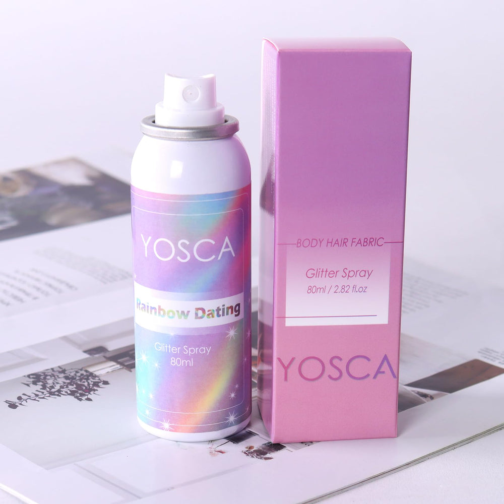 Yosca pulverizador brillos conjunto 80ml ideal para sesiones fotograficas