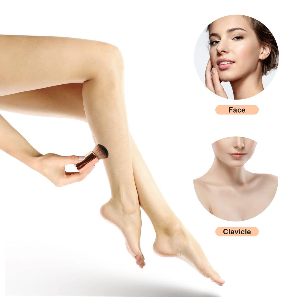 Yoseng multi-use brush for sunscreen, lotion, and self-tanner