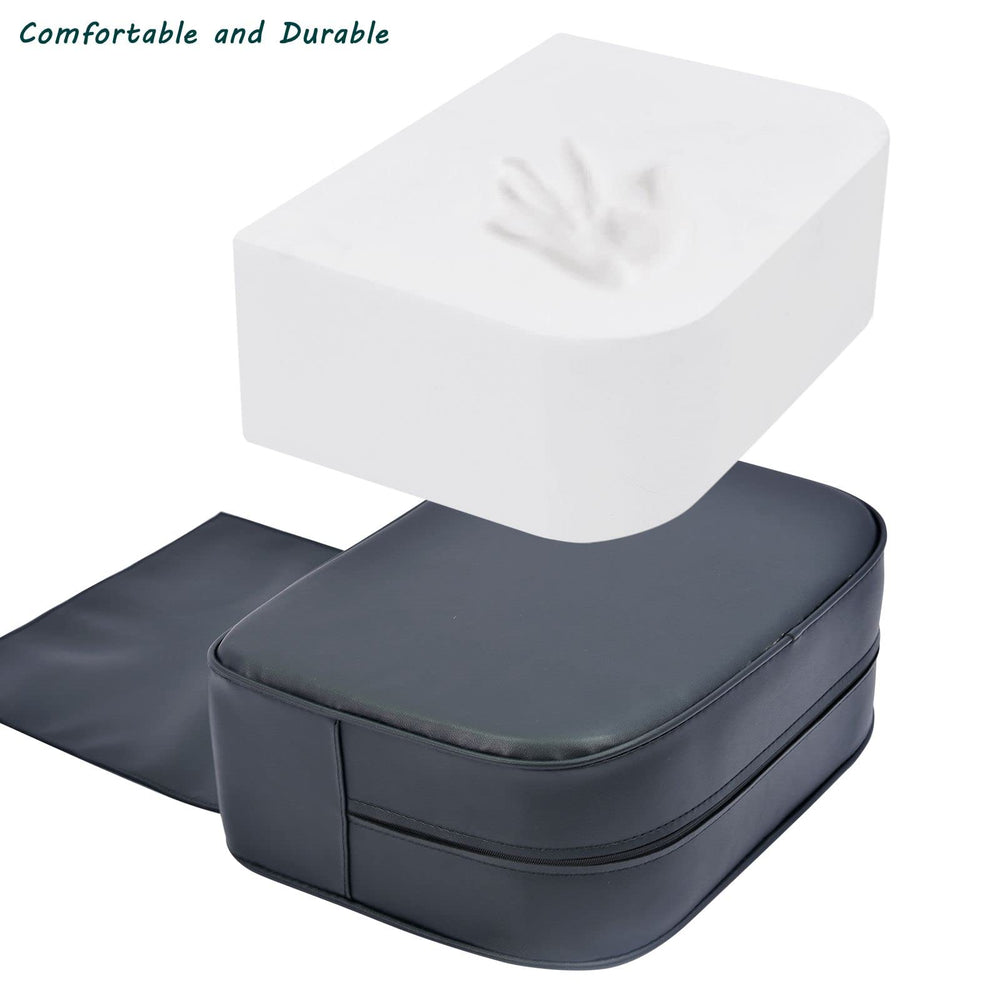 Yoshiko booster cushion with wipe-clean surface saves time between appointments
