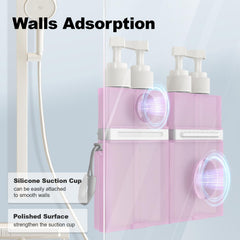 YOTIME silicone chassis with two strong suction cups for reliable grip on tiles and glass
