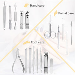 Yougai manicure kit with luxury travel case for on-the-go care.