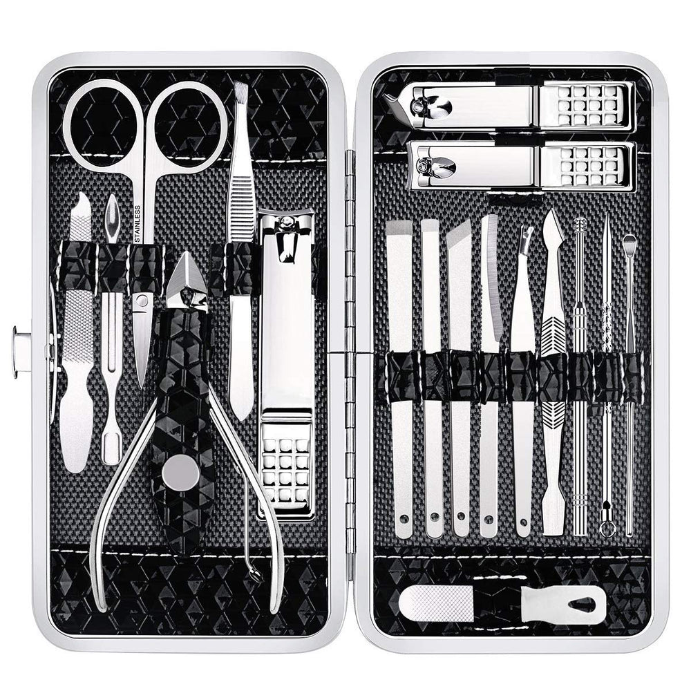 Yougai Nail Clippers Set with all-tools-front image for comprehensive nail care