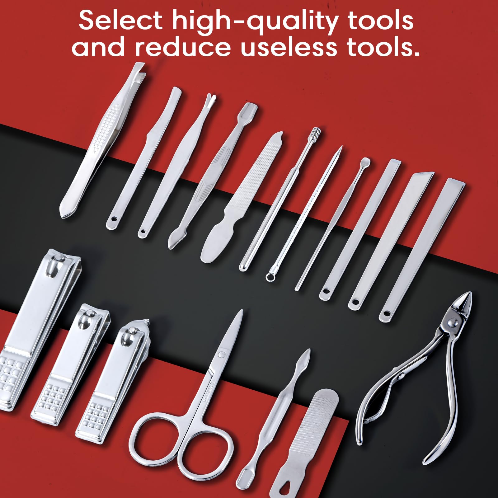 Yougai Nail Clippers Set steel construction close-up showing durability and precision