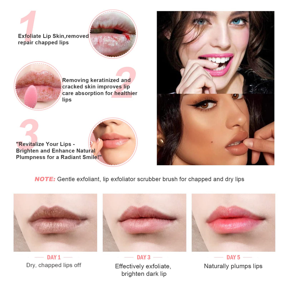 YOUKOOL silicone lip bristles round-side for improved circulation and comfort.