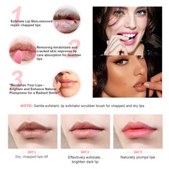 YOUKOOL silicone lip bristles round-side for improved circulation and comfort.