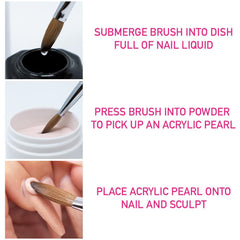Young Nails liquid monomer low-odor formula shown for at-home, cleaner nail sessions