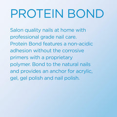 Proteína de unión Young Nails: aplicación en uña natural para mayor adherencia.