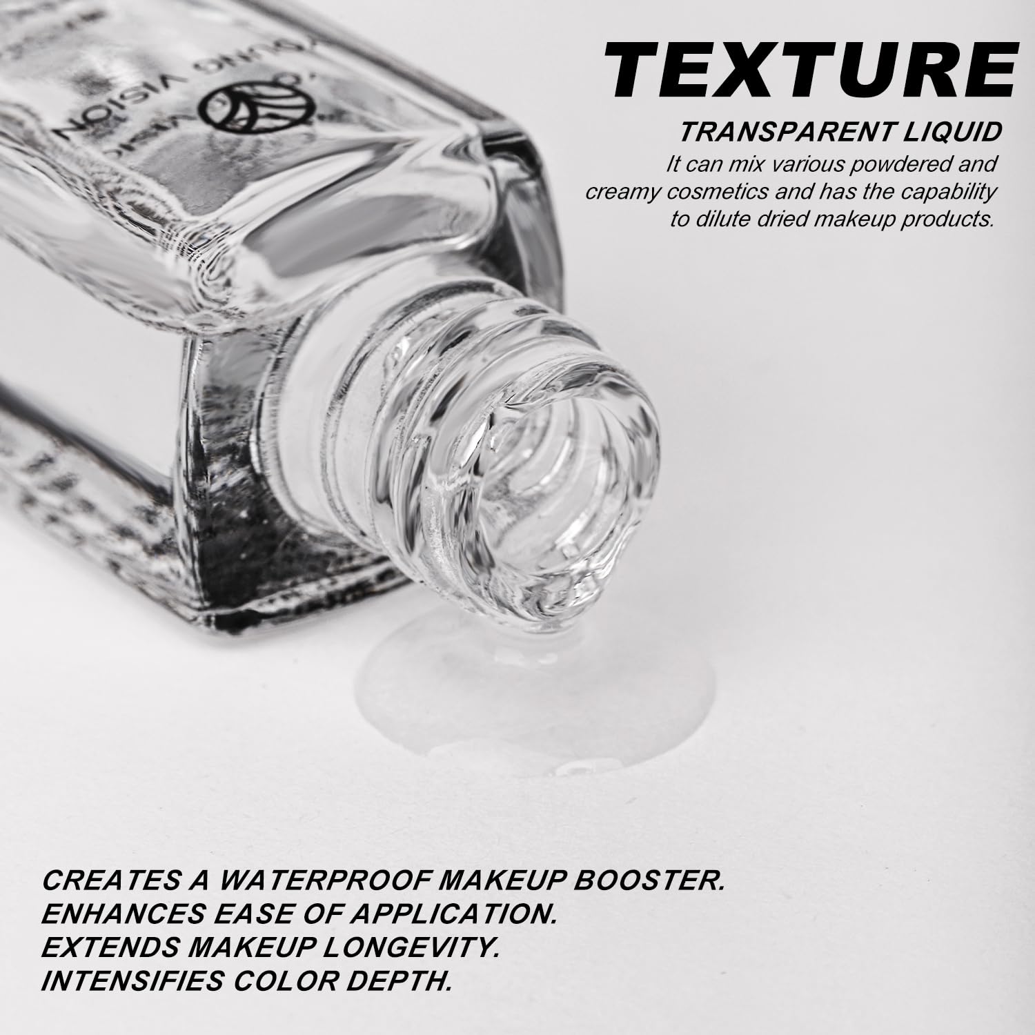 Young Vision makeup mixing liquid dropper application smooths foundation for seamless textures.