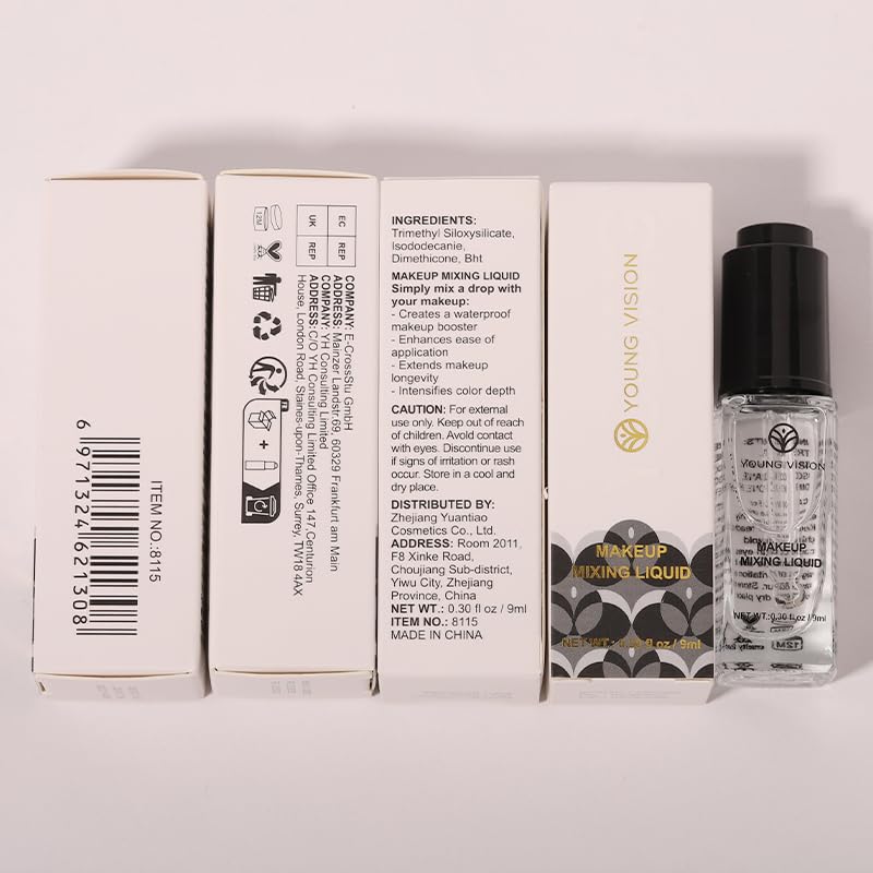 Young Vision pigment booster creates richer, more saturated shades.