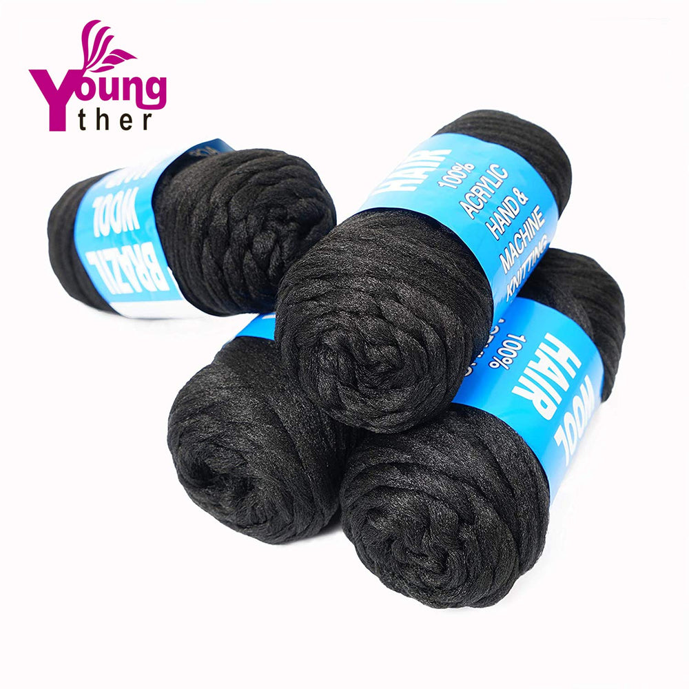 Youngther yarn is washable and reusable for daily wear.
