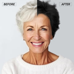 YOURTONE shampoo-tinte canas cubiertas para un aspecto renovado.