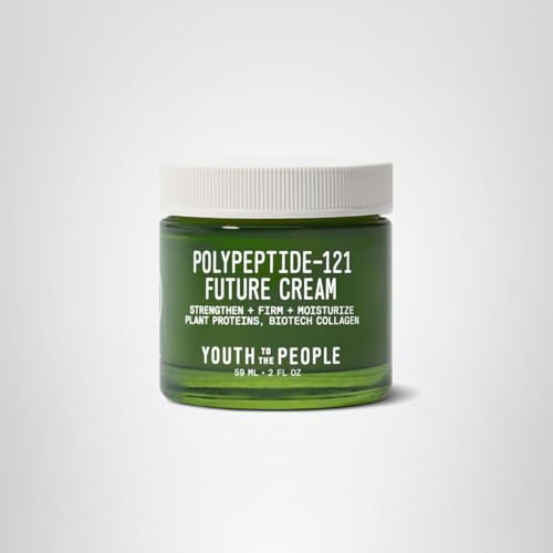 Youth To The People 121-Polypeptide Future Cream night-routine setup for hydration