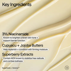 Con aceite de jojoba y mantecas de karité, Youth To The People nutre la piel.
