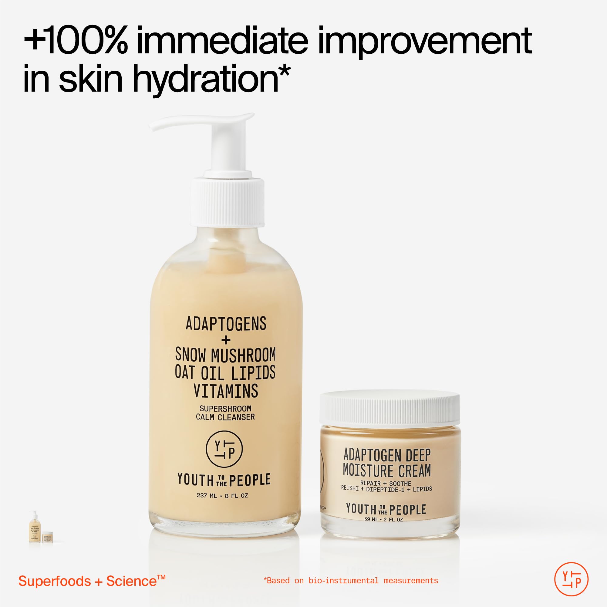 Youth To The People Adaptogen Skin Repairing Moisture Cream redness-improvement close-up