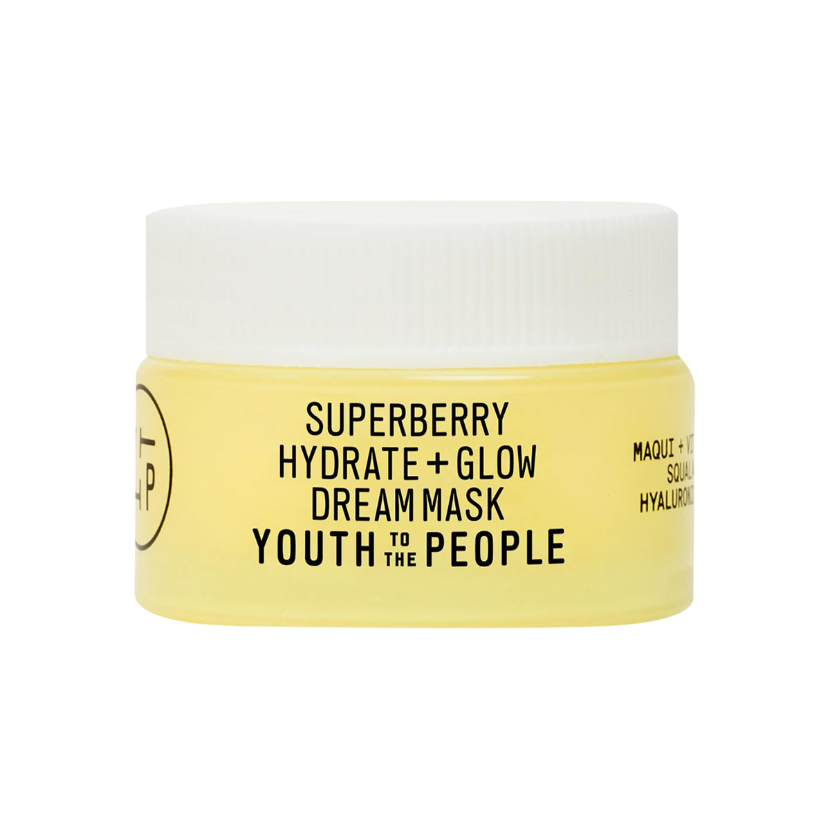 Youth To The People Superberry Dream Mask, botella de viaje, hidrata y suaviza la piel.