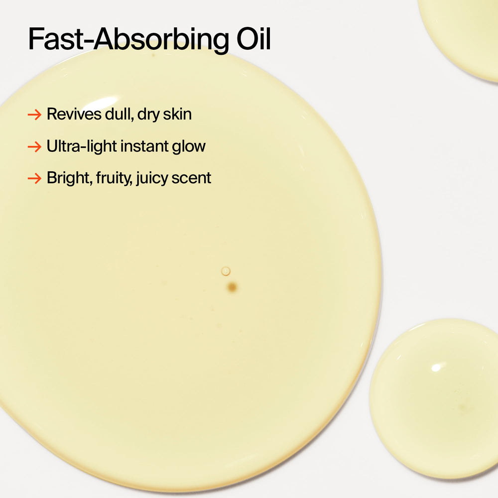 Youth To The People Superberry Hydrate Glow Face Oil dropper for easy, fast hydration