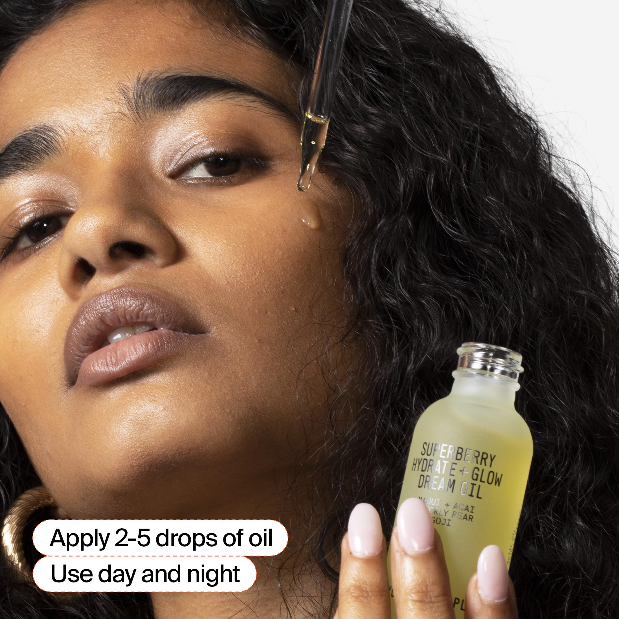 Application in progress with Youth To The People Superberry Hydrate Glow Face Oil