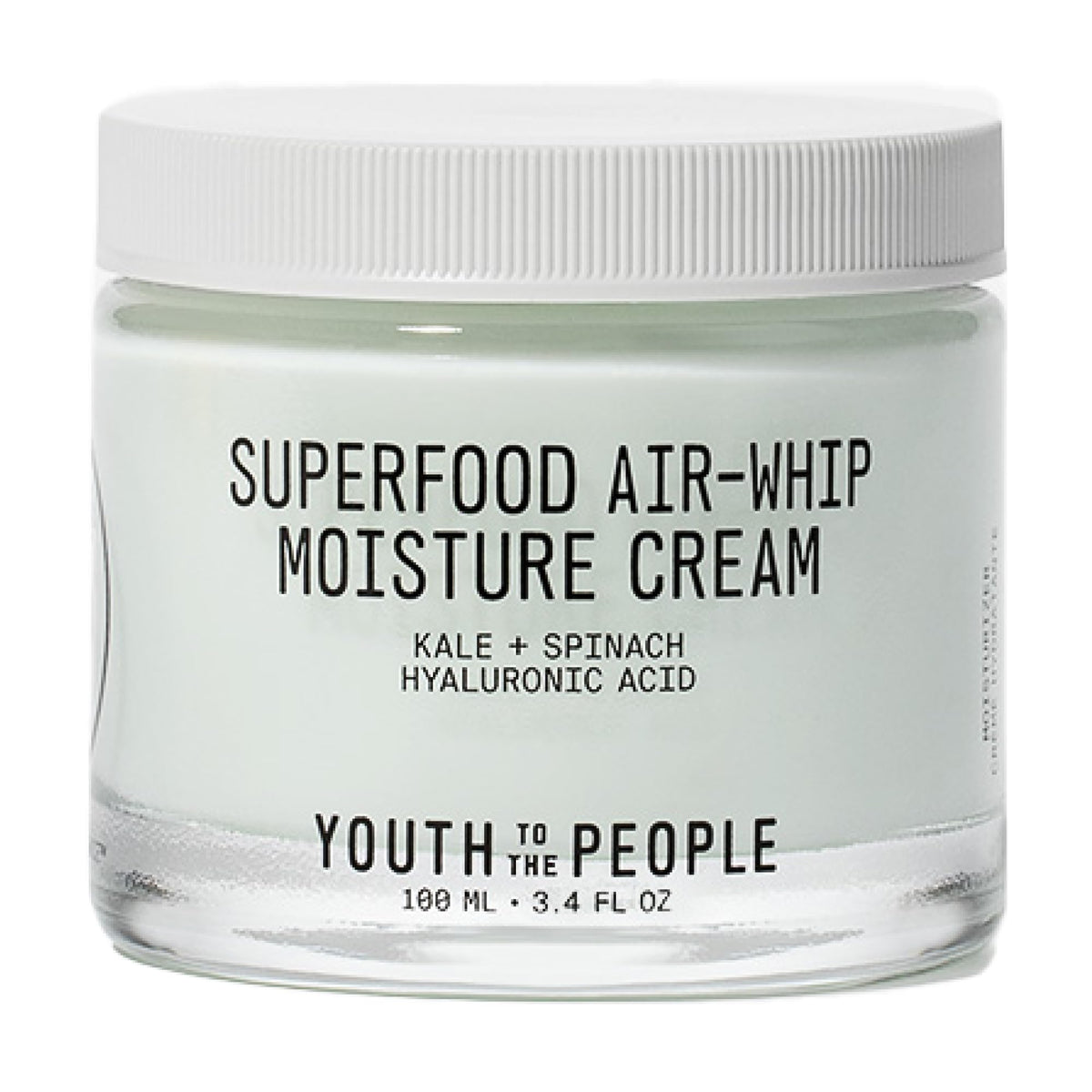 Youth To The People bottle front for lightweight hydration.