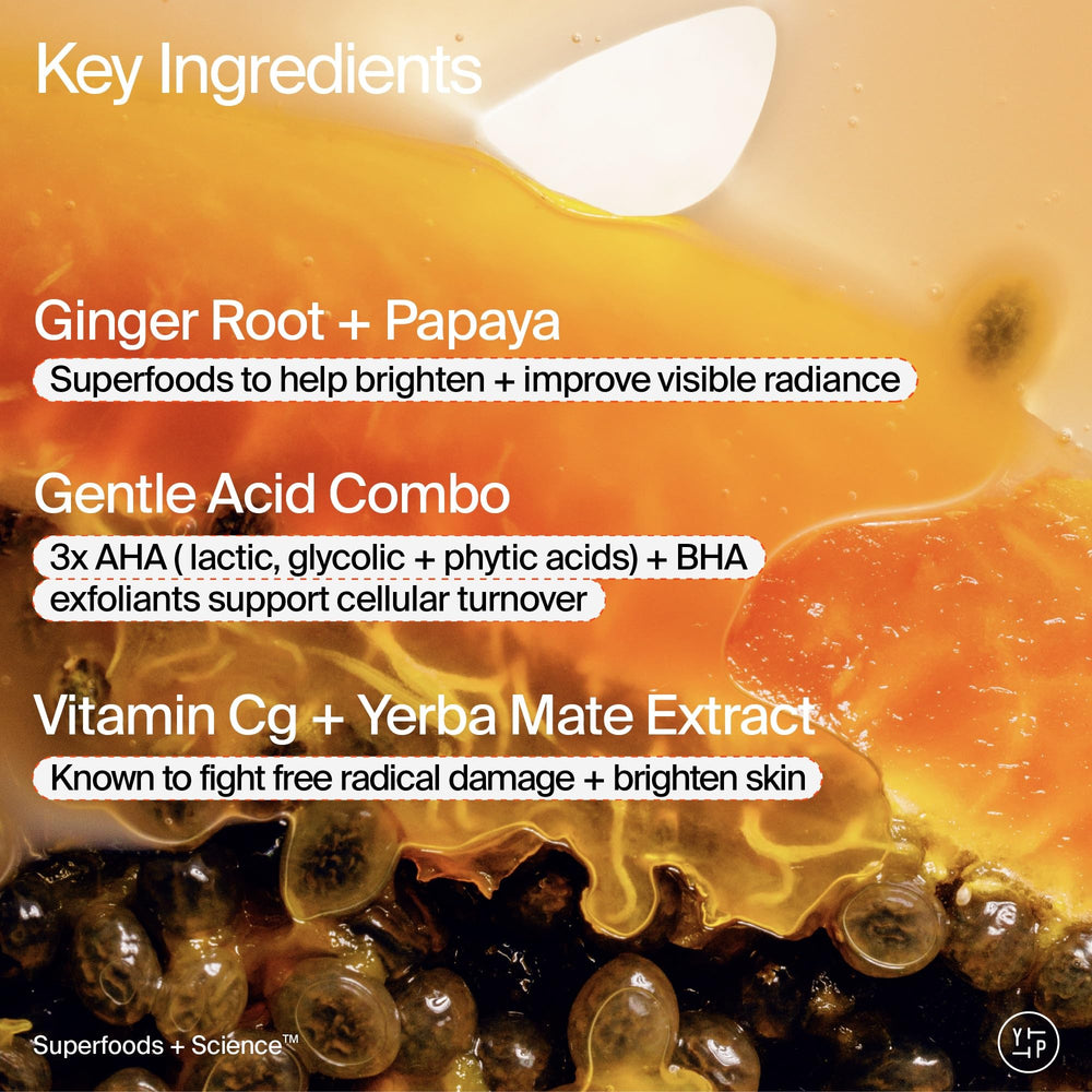 Youth To The People Superfruit Cleanser vitamin-c ingredients closeup