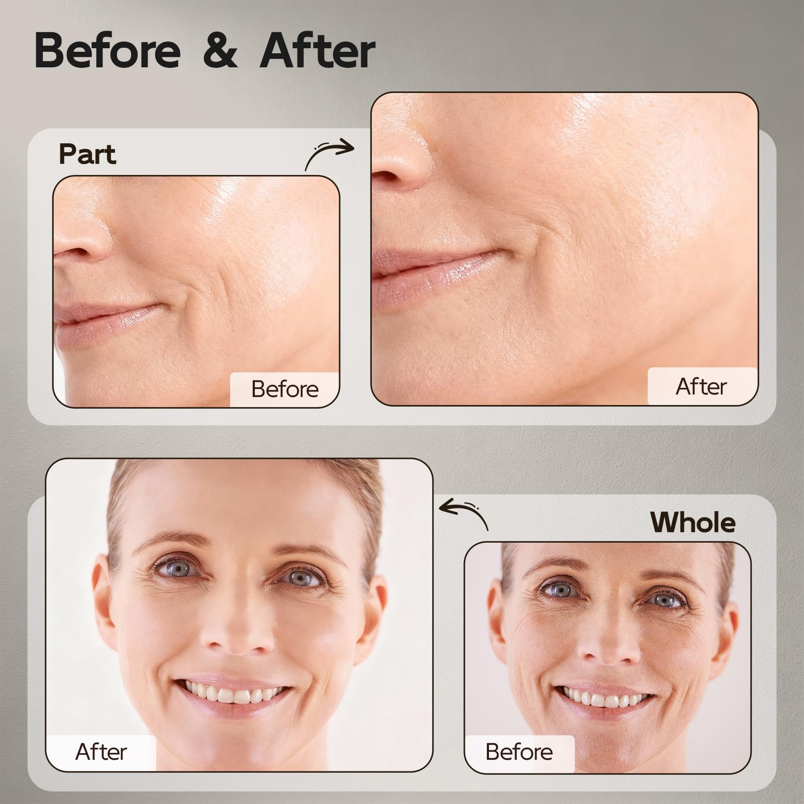 YouthVibe Retinol Serum, uso nocturno para suavizar líneas finas.