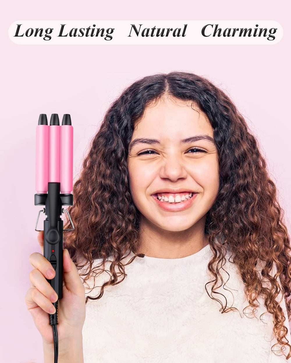 Youuish pocket-sized waver is lightweight and portable.