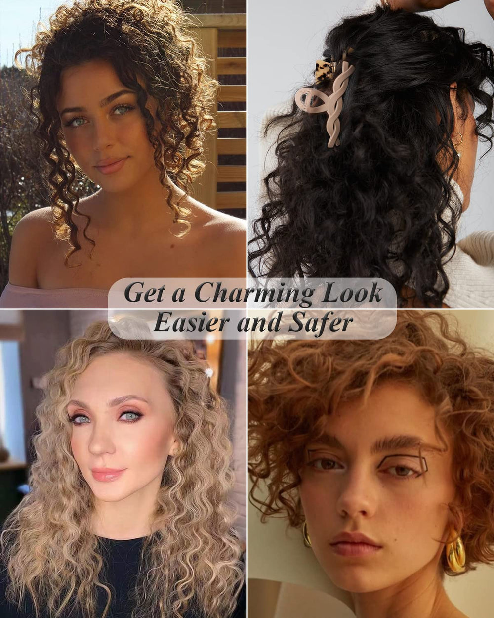 Youuish travel-friendly hair waver with compact design.