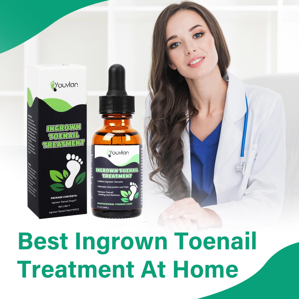 YOUVLAN complete ingrown toenail kit for convenient home care