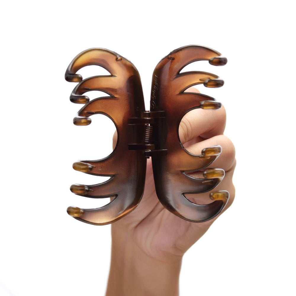 YOUXUAN hair clip secure-hold close-up, sturdy construction for thick or thin styles