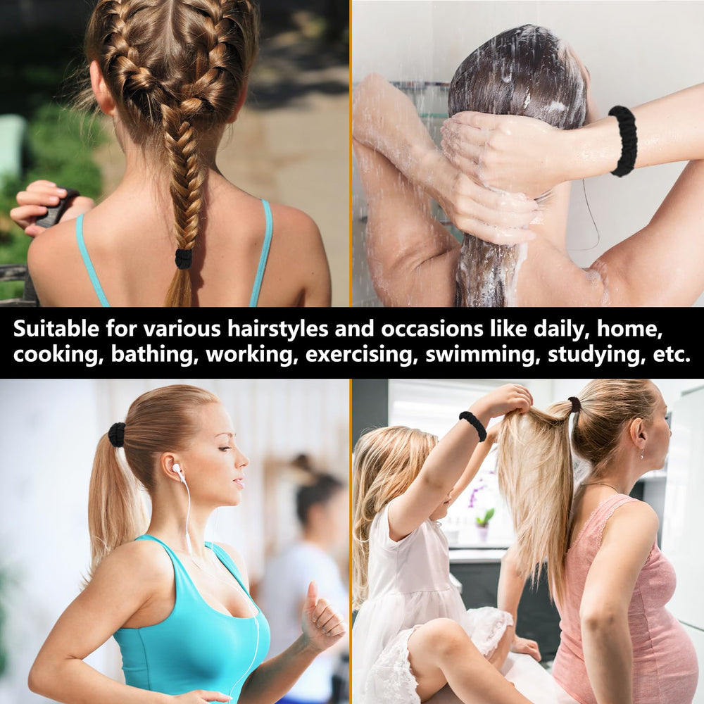 YOUXUAN color-variety pack used during workouts to keep hair in place