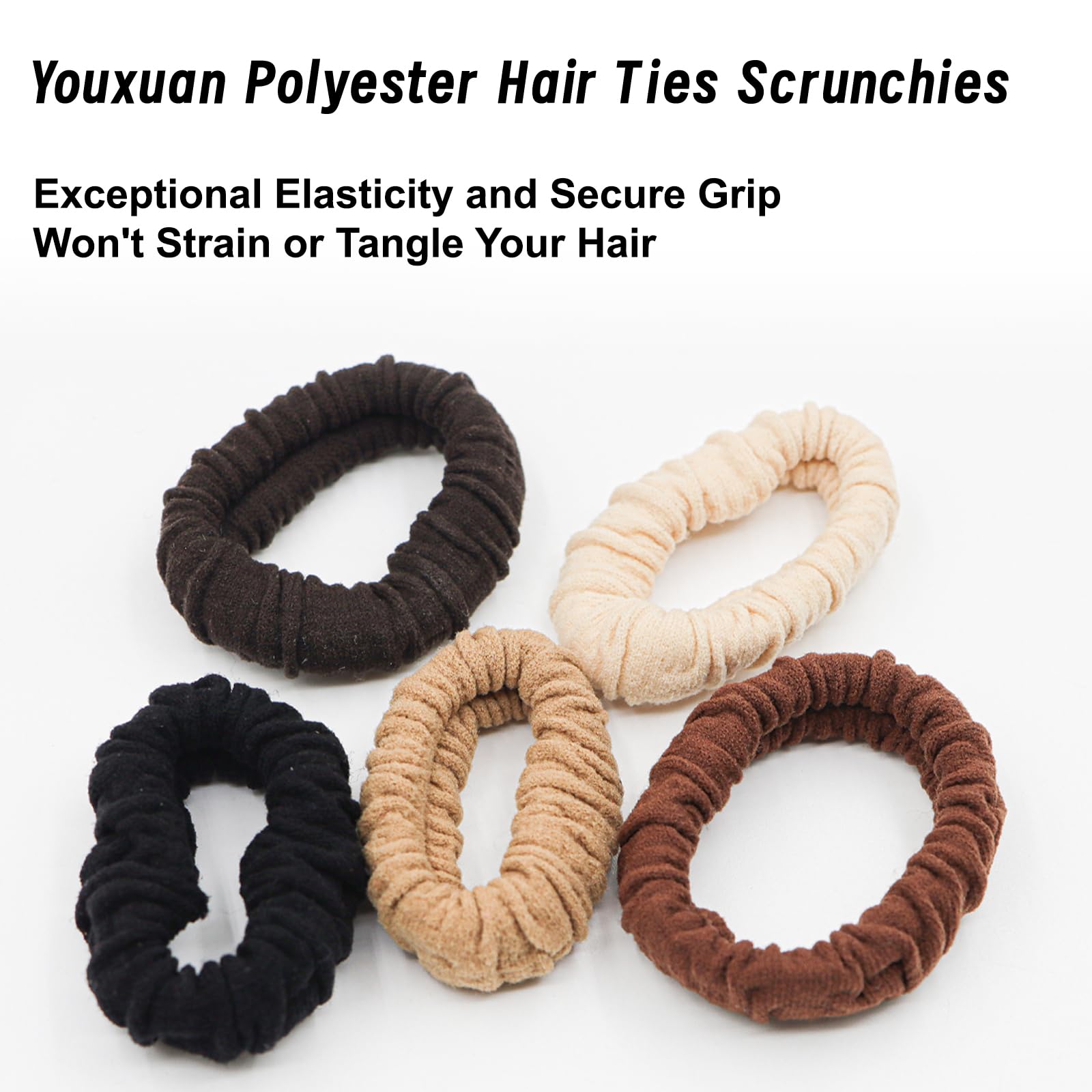 YOUXUAN hair ties color variety for coordinating outfits and moods