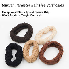 YOUXUAN hair ties color variety for coordinating outfits and moods