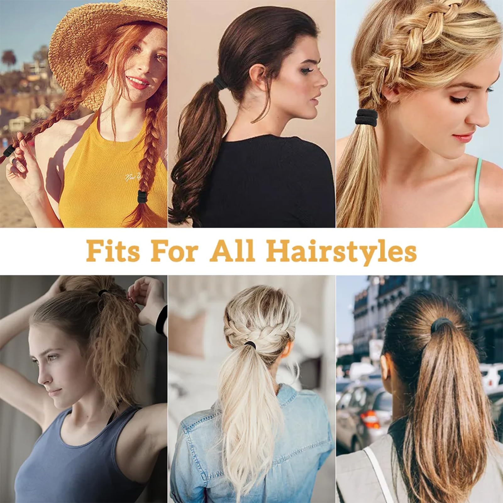 YOUXUAN no-damage hair tie safe for all hair types