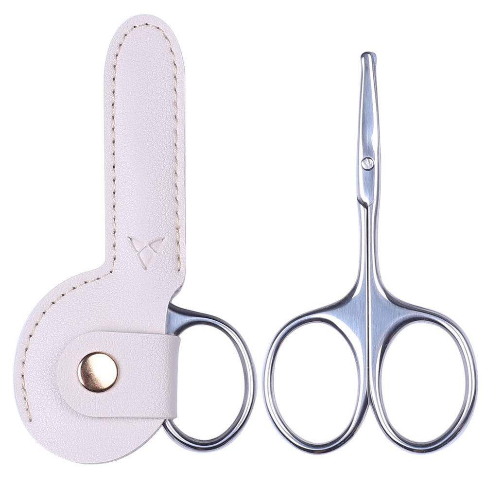 YOUYISI pubic scissors with round tip for safe grooming and precision.