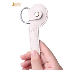 YOUYISI round-tip scissors close-up shows skin-friendly design.