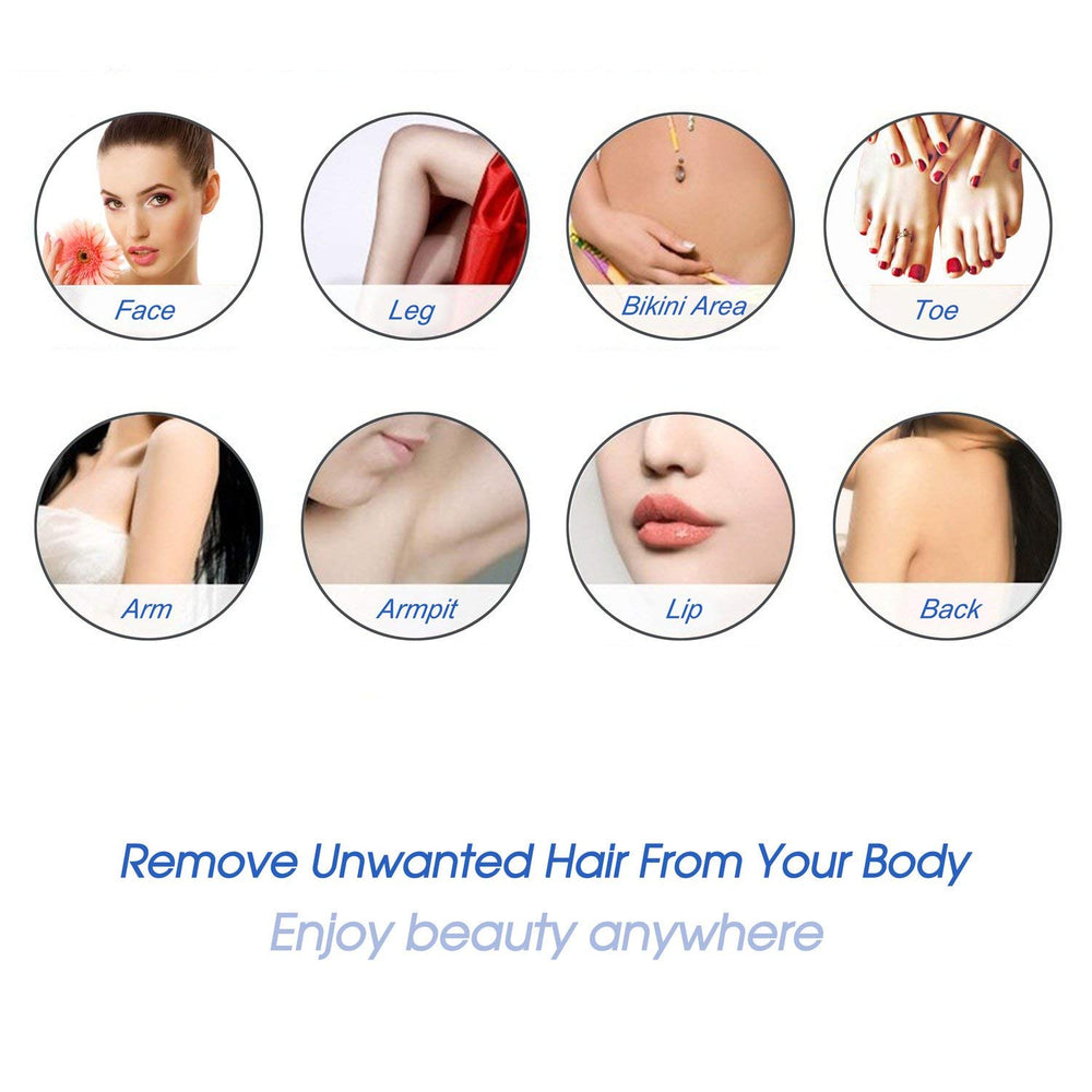 Yovanpur at-home waxing kit setup shows convenient beauty routine.