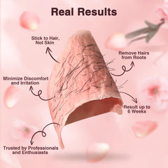 Yovanpur rose pink beads reduce discomfort during removal.