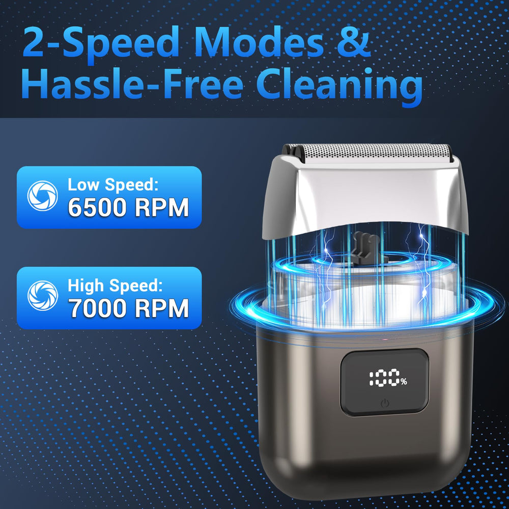 YOXSPD travel lock ensures secure cordless grooming on the go