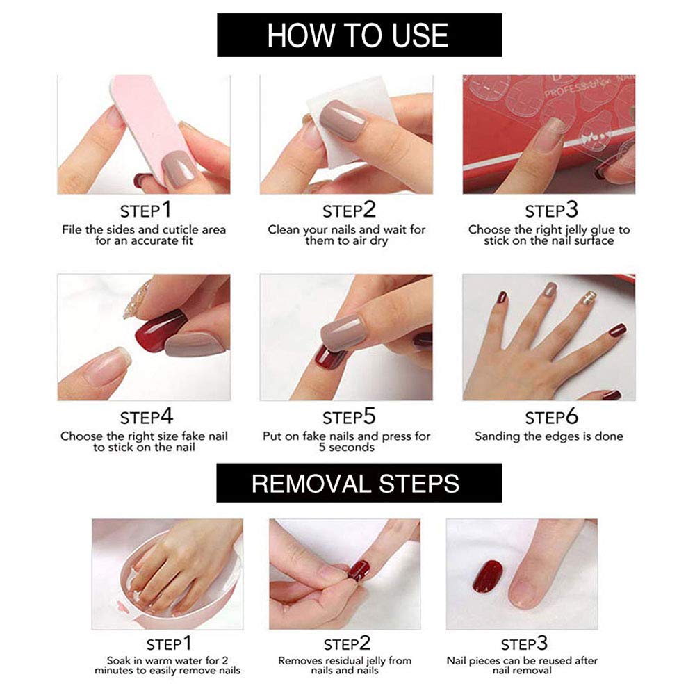 YoYoee crystal gem design nails for dinners and parties.