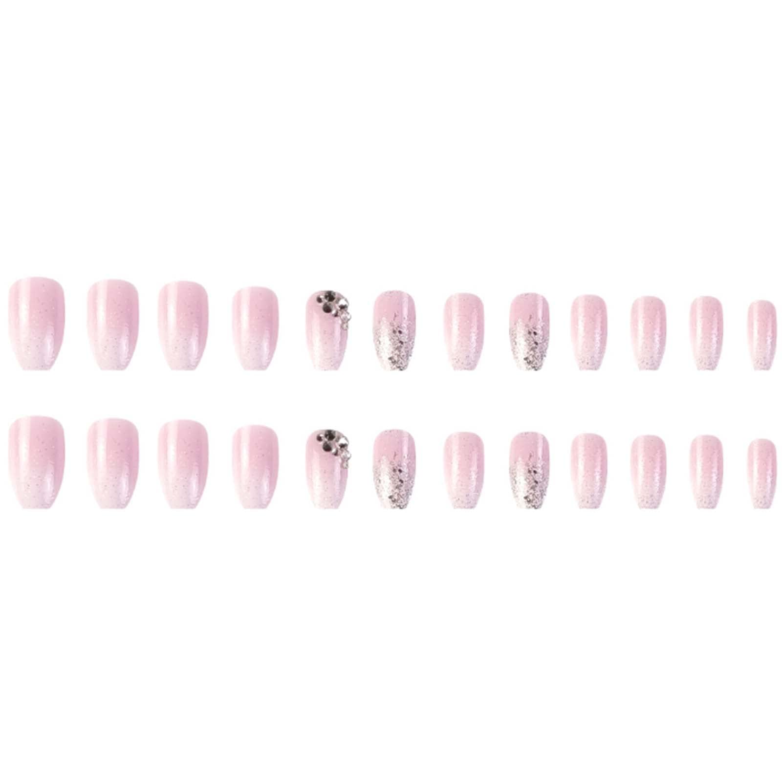 YoYoee easy 30-second application nails with jelly glue.